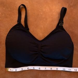Motherhood full busted nursing bra used condition black